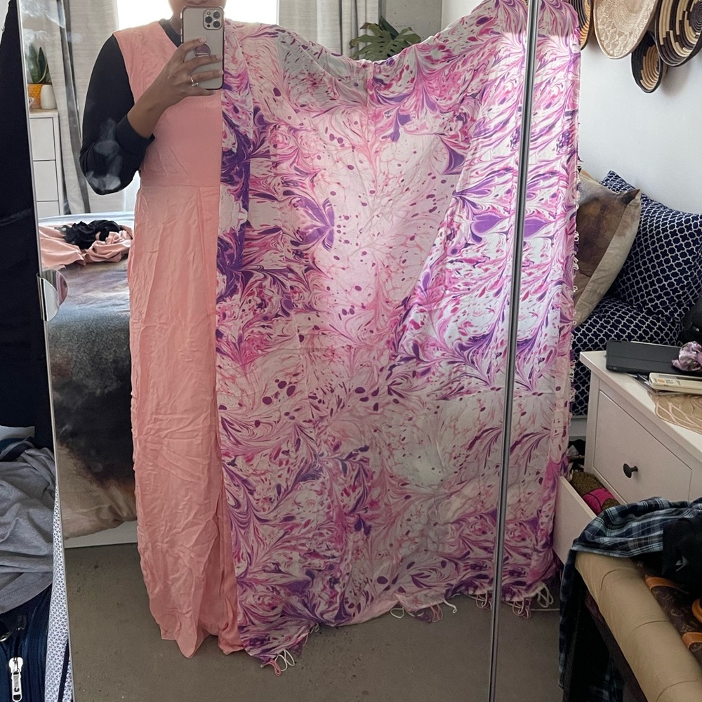 Multi-way layered gown sz 0X - Picture 6 of 17